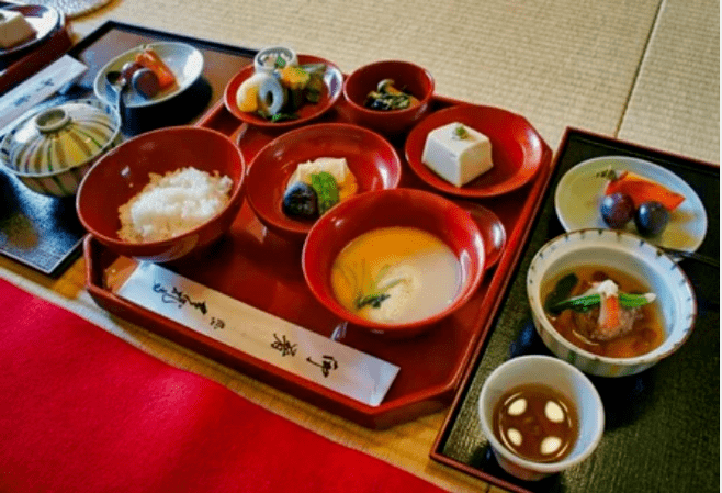 Japanese diet small portions