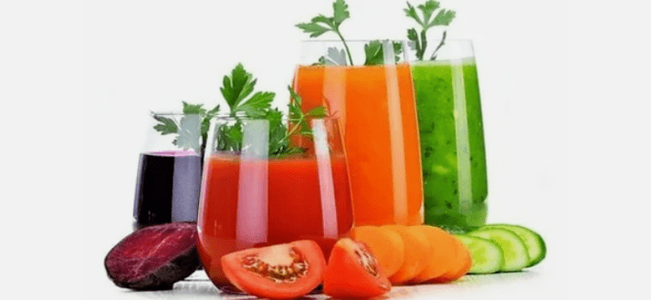 Japanese vegetable diet and fruits