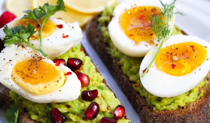 Example of ketogenic diet menu to lose weight.