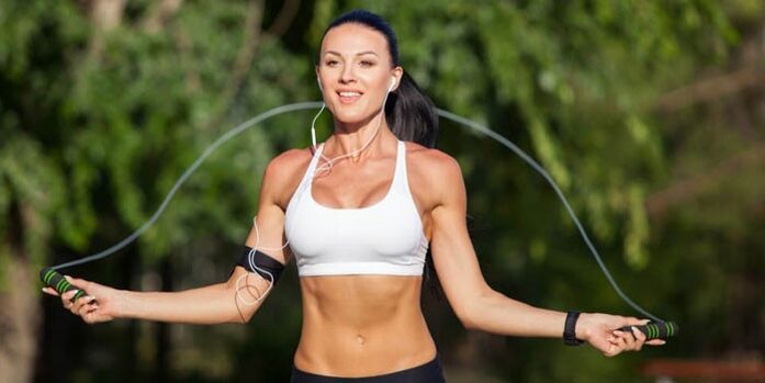 rope exercises to lose weight in a month