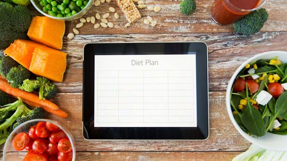 Mediterranean diet plan to lose weight. 