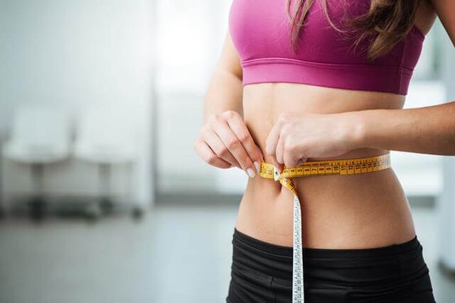 The result of losing weight on a low-carb diet, which can be maintained through a gradual exit